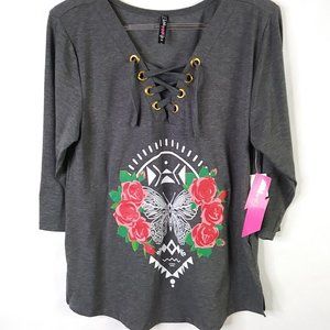 Electric Pink Women's Top